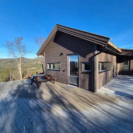 Prázdninový dům Modern Mountain Cabin With Panorama View- Beds Made Up And Ready And Final Washing Included
