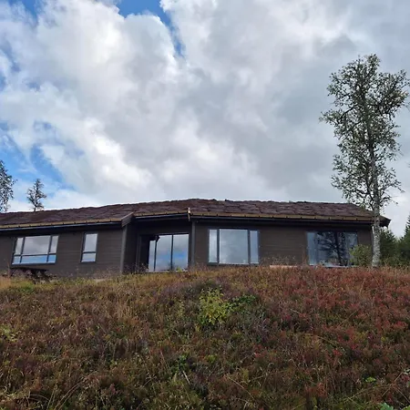 Modern Mountain Cabin With Panorama View- Beds Made Up And Ready And Final Washing Included Prázdninový dům Eggedal