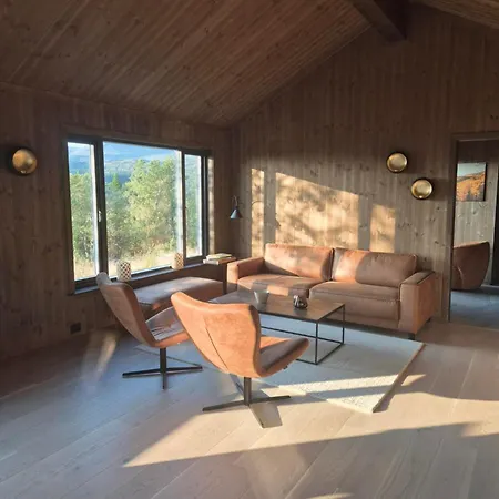 Prázdninový dům Modern Mountain Cabin With Panorama View- Beds Made Up And Ready And Final Washing Included Eggedal