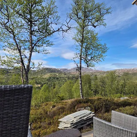 Modern Mountain With Panorama View- Beds Made Up And Ready And Final Washing Included Eggedal